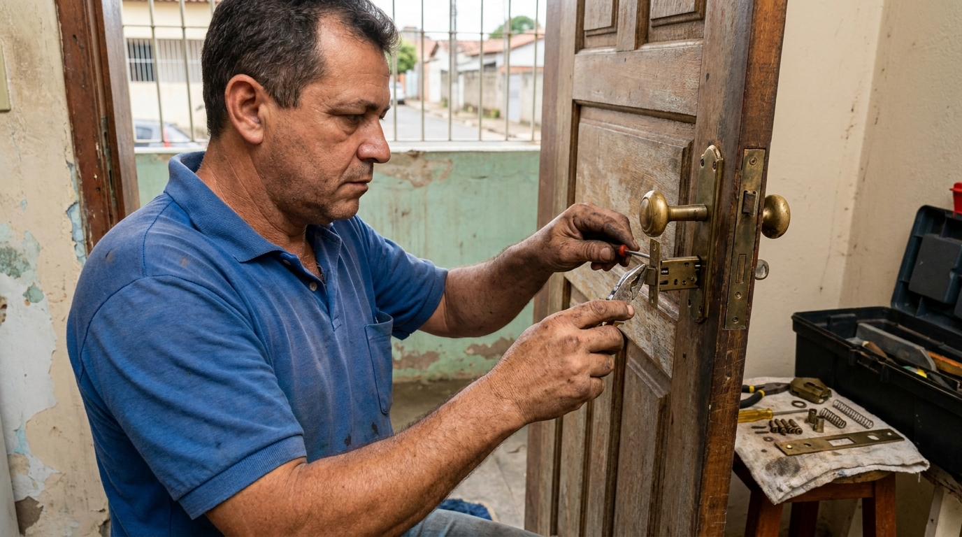 Conserto de Fechadura Tetra no Acarape, Teresina‑PI