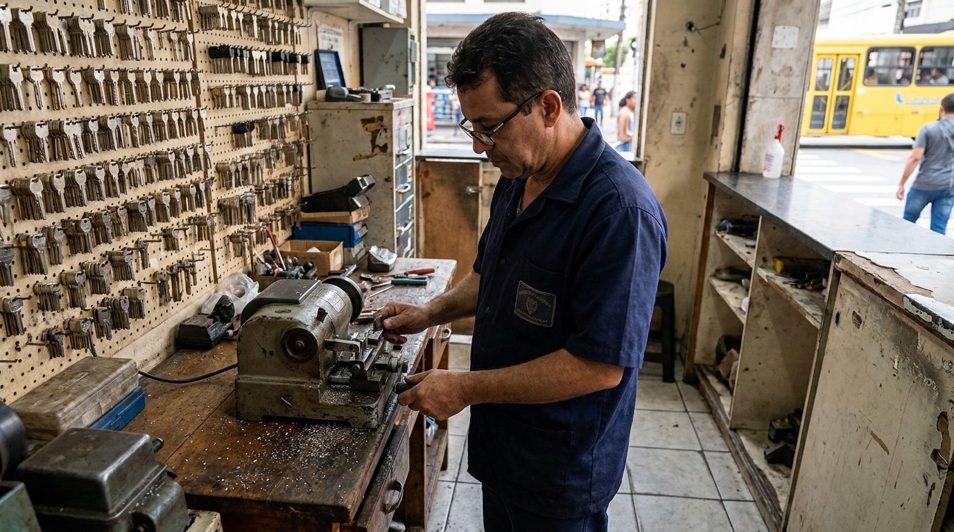 Cópia de Chave de Cadeado no Ininga, Teresina‑PI