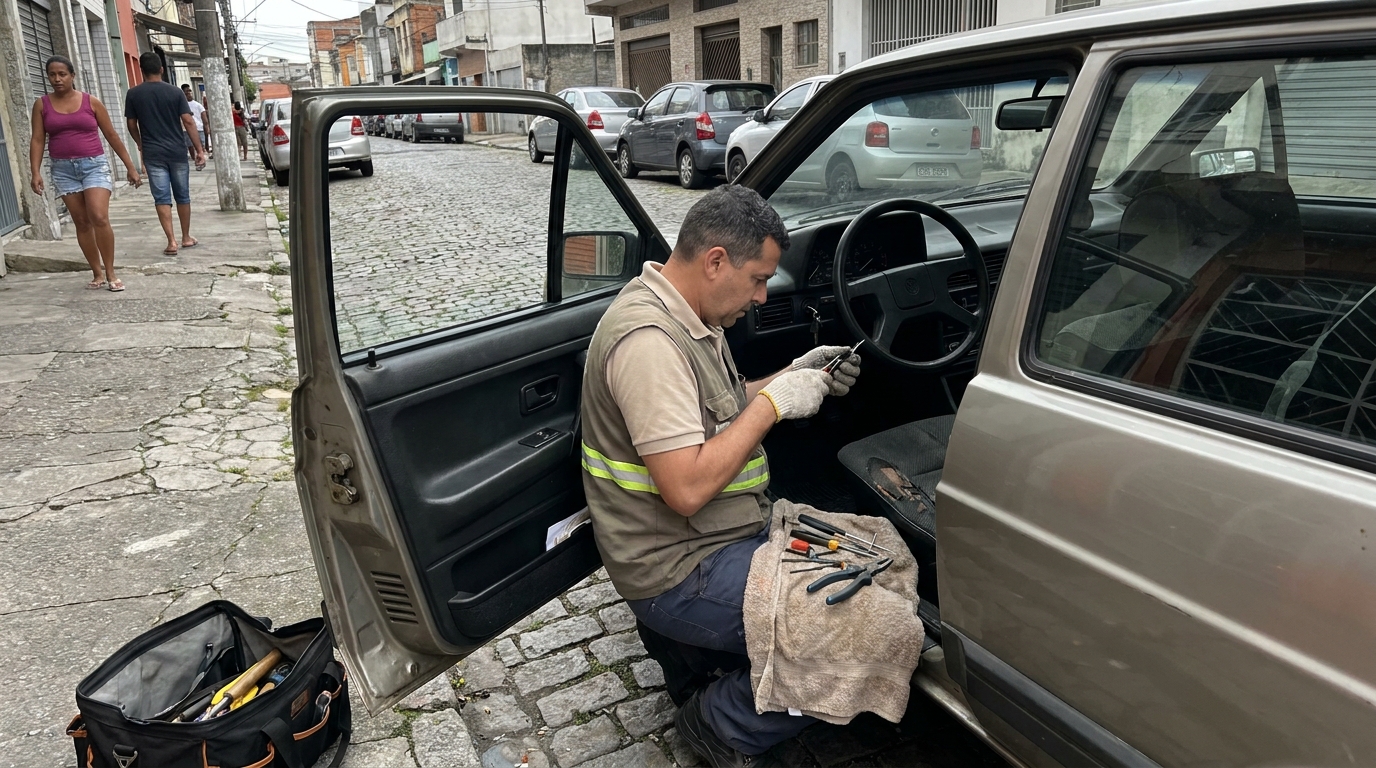 Reparo da Fechadura Afetada no Samapi, Teresina‑PI