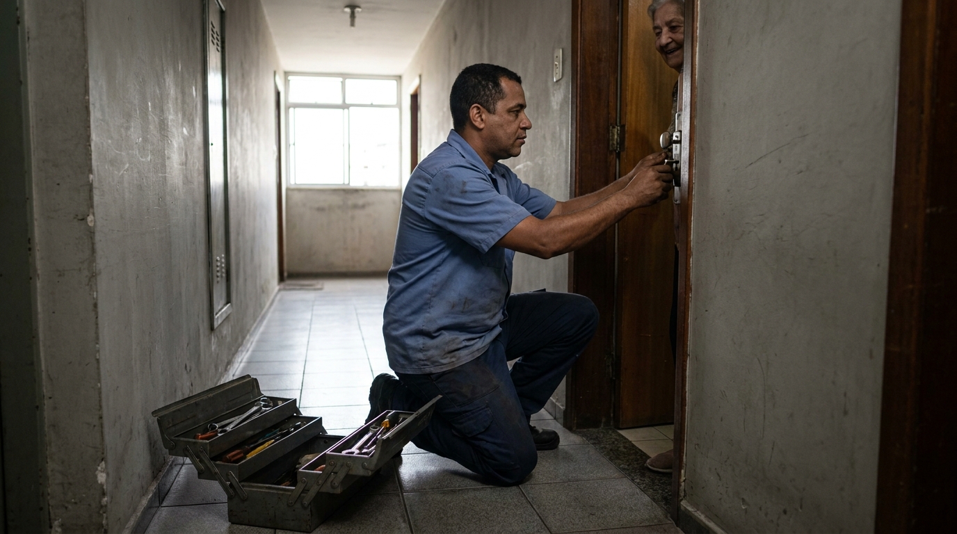 Troca de Fechadura no Samapi, Teresina‑PI